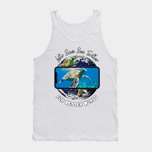 Let's Save Sea Turtles Tank Top